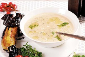 Крем-суп из баклажанов