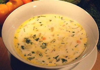 Французский суп с сыром